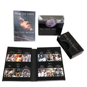 HBO From the Earth to the Moon (DVD, 2005, 5-Disc Set) Approx. 720 minutes